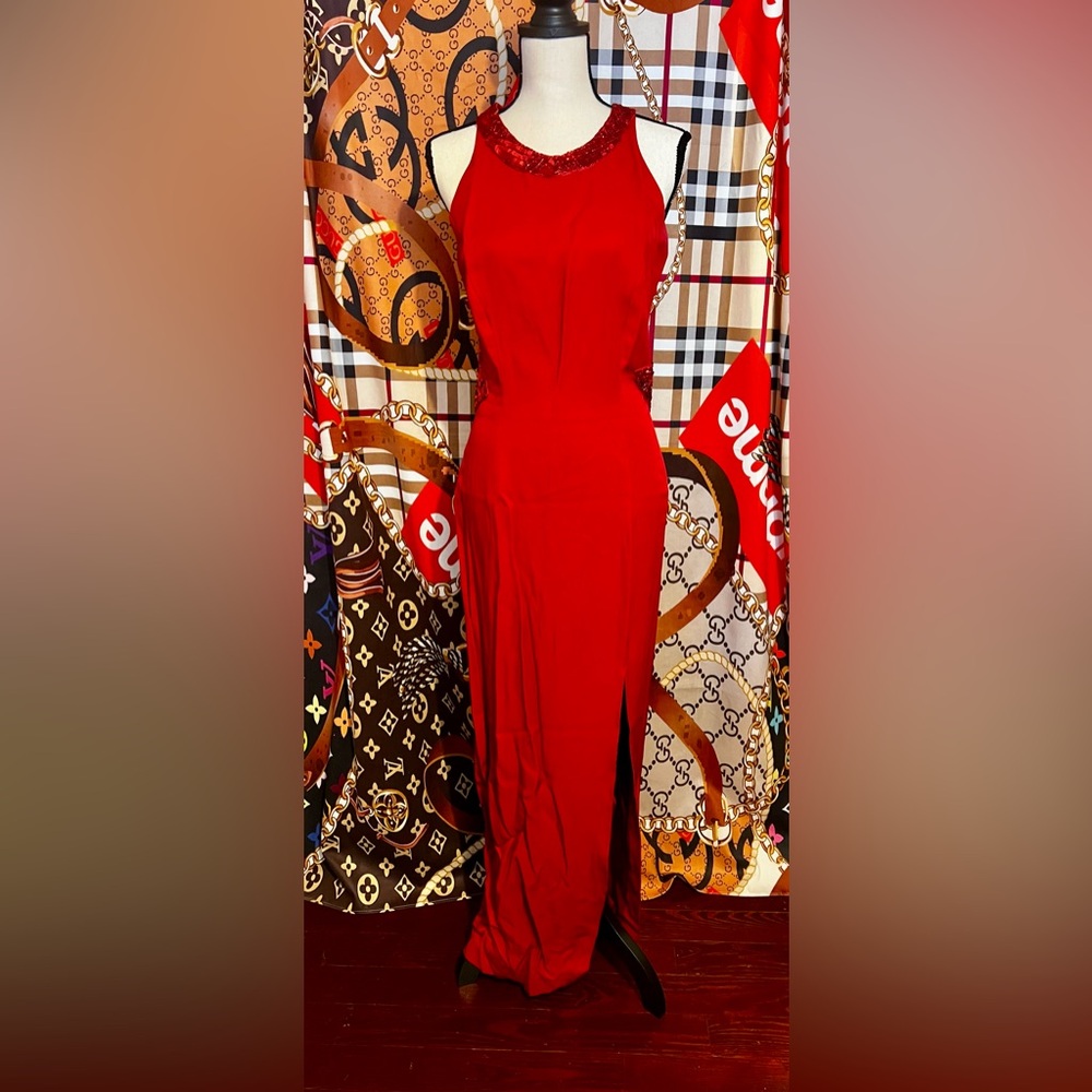 Dave & Johnny Red Dress